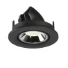 NUMINOS® GIMBLE S, encastré de plafond intérieur, 40 deg , noir/chrome, LED, 8,6W, 4000K