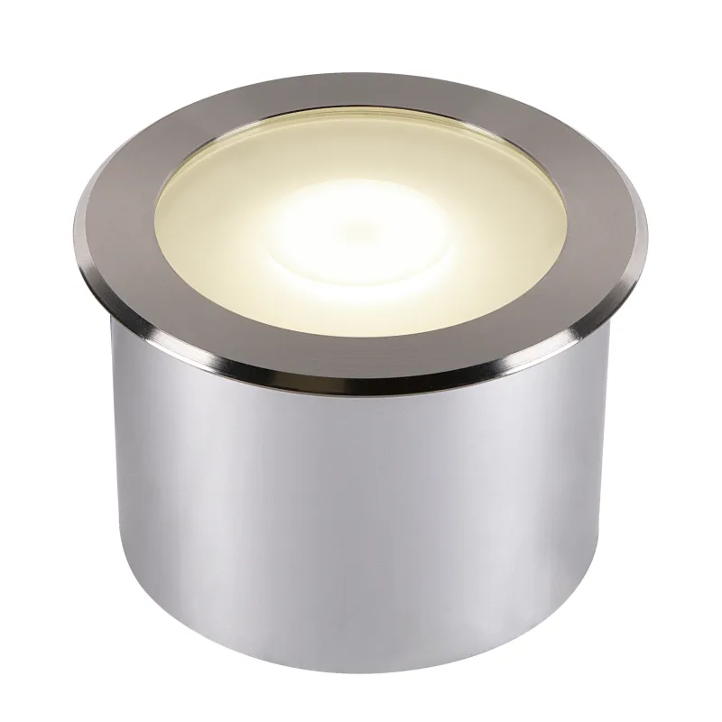 DASAR FLAT 120, encastré de sol extérieur, inox, LED, 7W, 3000K, IP65/IP67, inox 304