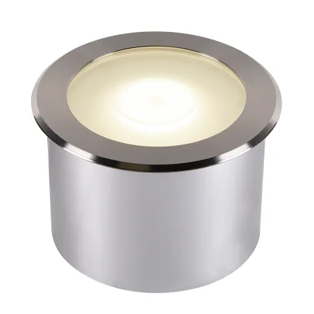 DASAR FLAT 120, encastré de sol extérieur, inox, LED, 7W, 3000K, IP65/IP67, inox 304