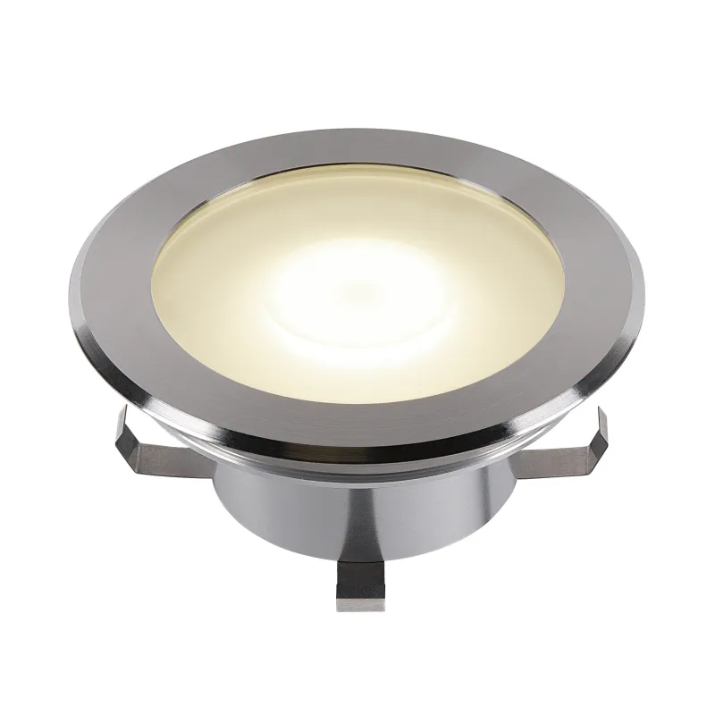 DASAR FLAT 120, encastré de sol extérieur, inox, LED, 7W, 3000K, IP65/IP67, inox 304