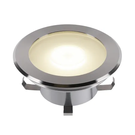 DASAR FLAT 120, encastré de sol extérieur, inox, LED, 7W, 3000K, IP65/IP67, inox 304