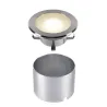 DASAR FLAT 120, encastré de sol extérieur, inox, LED, 7W, 3000K, IP65/IP67, inox 304