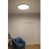 MEDO 90 AMBIENT, plafonnier intérieur, rond, gris, LED, 77,5W, 3000K/4000K, variable