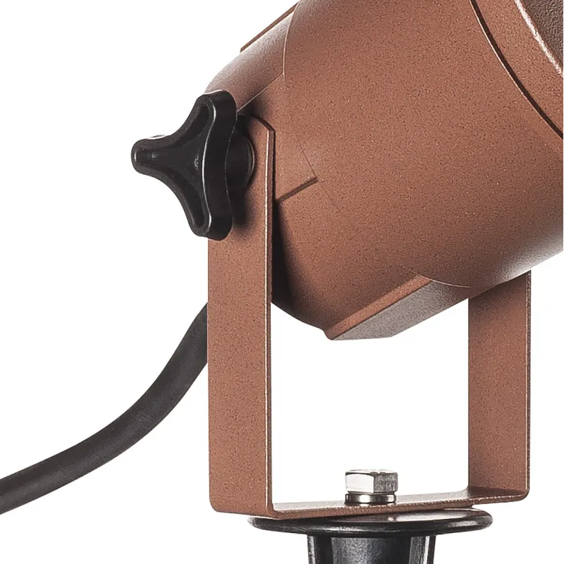 BIG NAUTILUS, projecteur extérieur, rond, rouille, GU10/LED GU10 51mm, 11W max, IP65