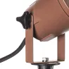BIG NAUTILUS, projecteur extérieur, rond, rouille, GU10/LED GU10 51mm, 11W max, IP65