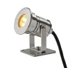 DASAR® PROJECTOR, projecteur extérieur, inox, LED, 7W, 12/24V, 3000K, IP68, inox 316