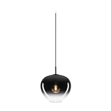 PANTILO CONVEX 29, suspension intérieure, chrome, E27, 40W max, câble nu sans patère