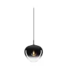 PANTILO CONVEX 29, suspension intérieure, chrome, E27, 40W max, câble nu sans patère