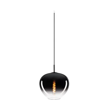 PANTILO CONVEX 29, suspension intérieure, chrome, E27, 40W max, câble nu sans patère