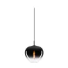 PANTILO CONVEX 29, suspension intérieure, chrome, E27, 40W max, câble nu sans patère