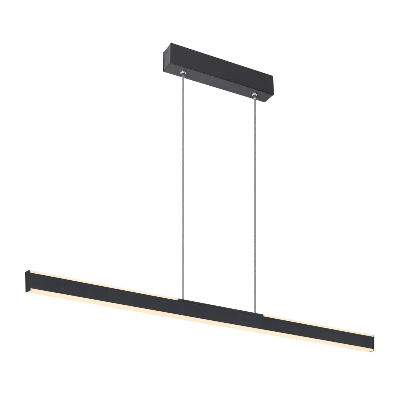 ONE LINEAR 100, suspension intérieure, up/down, noir, LED, 24W, 2700/3000K, variable