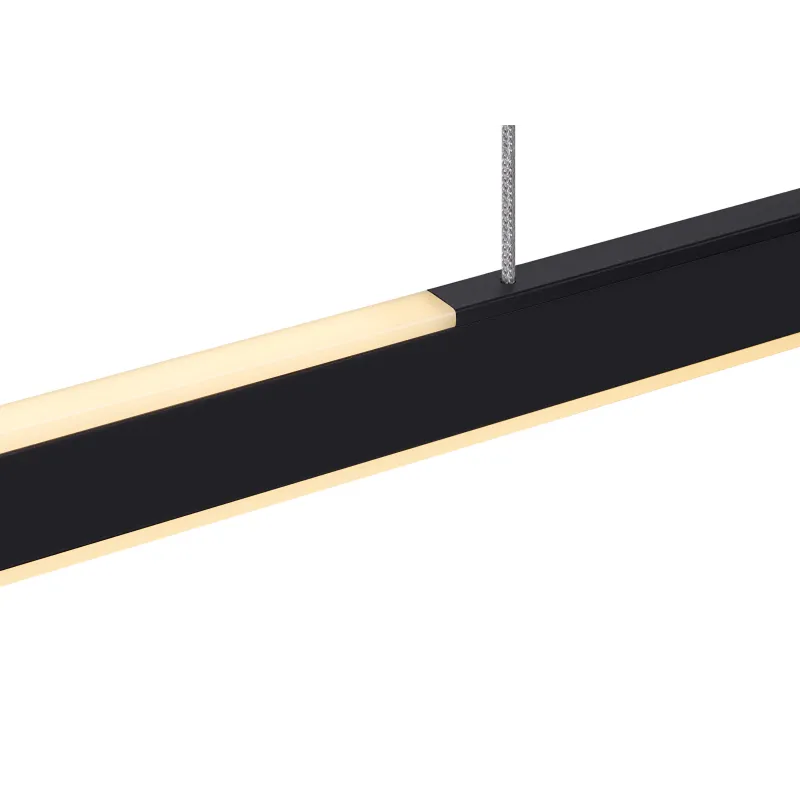 ONE LINEAR 100, suspension intérieure, up/down, noir, LED, 24W, 2700/3000K, variable