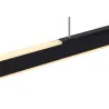 ONE LINEAR 100, suspension intérieure, up/down, noir, LED, 24W, 2700/3000K, variable