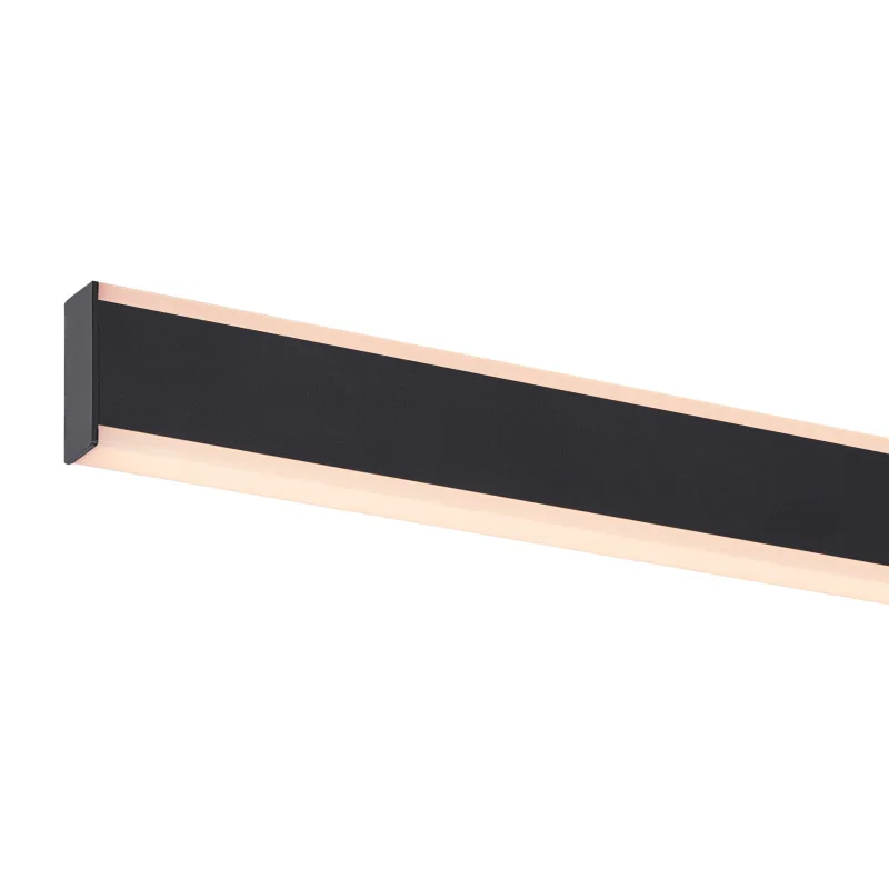 ONE LINEAR 100, suspension intérieure, up/down, noir, LED, 24W, 2700/3000K, variable