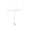 ASMARA, spot pour câble tendu T.B.T. TENSEO intérieur, chrome, GX5.3/QR-C51, 35W max