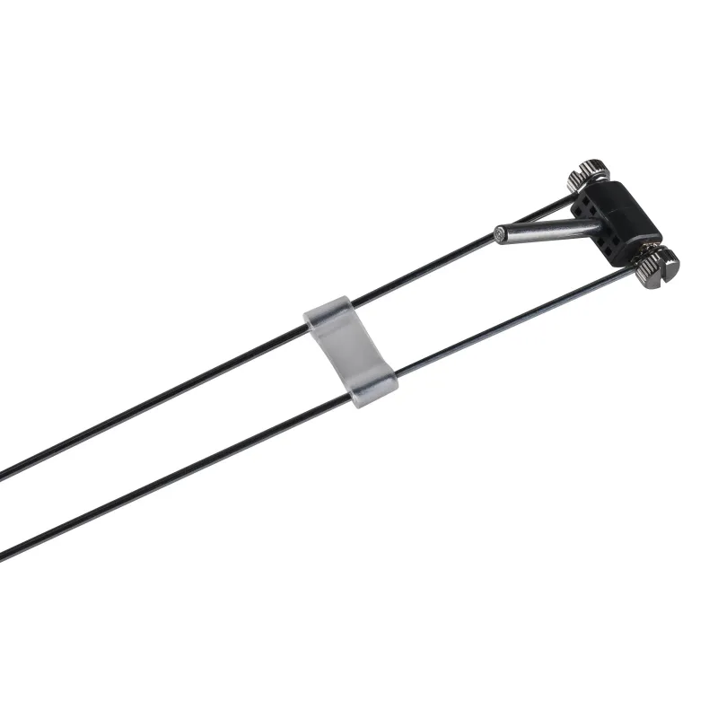 ASMARA, spot pour câble tendu T.B.T. TENSEO intérieur, chrome, GX5.3/QR-C51, 35W max