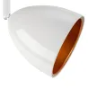 PARA CONE 14, spot pour rail 1 allumage intérieur, blanc laqué, GU10/QPAR51, 25W max