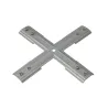 Renfort mécanique, connecteur en X, intérieur, pour rail 1 allumage en saillie, gris