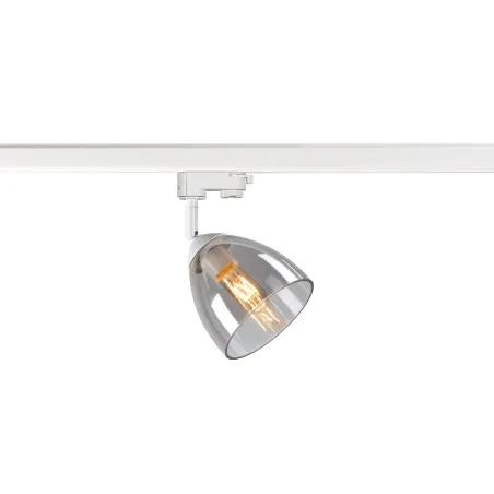 PARA CONE GL, spot pour rail 3 allumages intérieur, blanc/transparent, GU10, 25W max