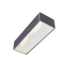 LOGS IN L, applique intérieure, rectangulaire, alu/blanc, LED, 17W, 3000K, variable