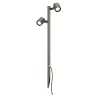 MYRA SPOT, borne à composer extérieure, double, anthracite, GU10, 2x 4,5W max, IP44