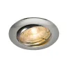 PIKA, encastré de plafond intérieur, rond, orientable, chrome, GU10/QPAR51, 50W max