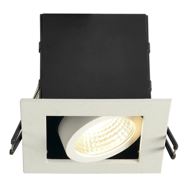 KADUX, encastré de plafond intérieur, simple, blanc mat, LED, 7,5W, 3000K, variable