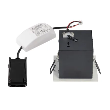 KADUX, encastré de plafond intérieur, simple, blanc mat, LED, 7,5W, 3000K, variable