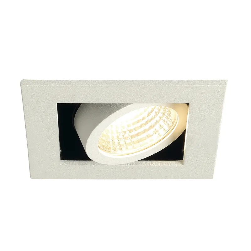 KADUX, encastré de plafond intérieur, simple, blanc mat, LED, 7,5W, 3000K, variable