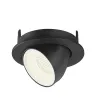 NUMINOS® GIMBLE S, encastré de plafond intérieur, 20 deg , noir/blanc, LED, 8,6W, 4000K