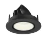 NUMINOS® GIMBLE S, encastré de plafond intérieur, 20 deg , noir/blanc, LED, 8,6W, 4000K