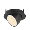 NUMINOS® GIMBLE S, encastré de plafond intérieur, 55 deg , noir/blanc, LED, 8,6W, 3000K