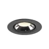 NUMINOS® GIMBLE XS, encastré de plafond intérieur, 20 deg , noir/chrome, LED, 7W, 4000K