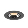NUMINOS® GIMBLE XS, encastré de plafond intérieur, 40 deg , noir/chrome, LED, 7W, 2700K