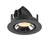 NUMINOS® GIMBLE XS, encastré de plafond intérieur, 55 deg , noir/chrome, LED, 7W, 3000K