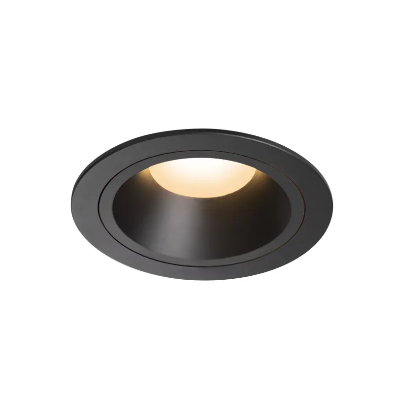 NUMINOS® L, encastré de plafond intérieur, 20 deg , noir, LED, 25,41W, 2700K, IP20/IP44