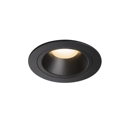 NUMINOS® M, encastré de plafond intérieur, 20 deg , noir, LED, 17,55W, 3000K, IP20/IP44