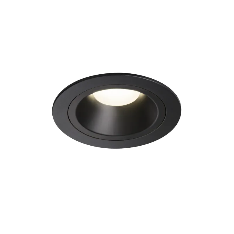 NUMINOS® M, encastré de plafond intérieur, 20 deg , noir, LED, 17,55W, 4000K, IP20/IP44