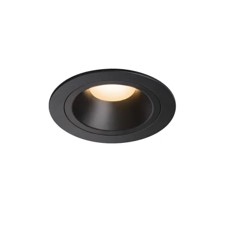 NUMINOS® M, encastré de plafond intérieur, 40 deg , noir, LED, 17,55W, 2700K, IP20/IP44