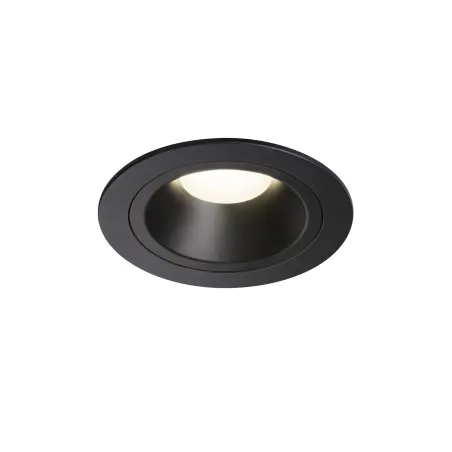 NUMINOS® M, encastré de plafond intérieur, 55 deg , noir, LED, 17,55W, 4000K, IP20/IP44