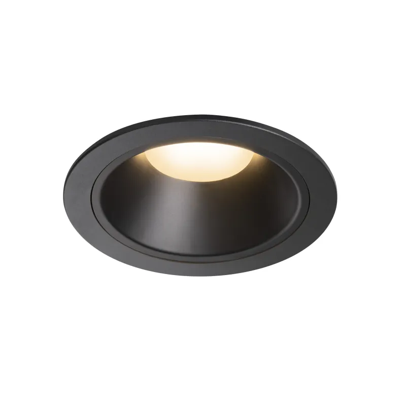 NUMINOS® XL, encastré de plafond intérieur, 20 deg , noir, LED, 37,4W, 3000K, IP20/IP44