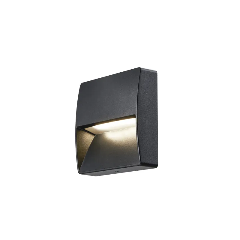 DOWNUNDER OUT, applique extérieure, carré, anthracite, LED, 4,5W, 3000K/4000K, IP65