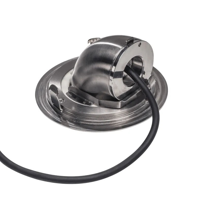 GIMBLE OUT, encastré de sol extérieur, inox brossé, LED, 13W, 3000K, IP67, inox 316