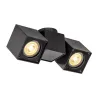 ALTRA DICE, applique et plafonnier intérieur, double, noir, GU10/QPAR51, 2x 50W max