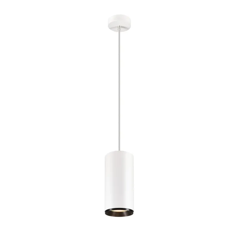 NUMINOS® XL, suspension intérieure, 24 deg , blanc/noir, LED, 36W, 3000K, variable Dali