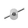 COMET, spot pour câble tendu T.B.T. TENSEO intérieur, chrome, GU5.3/QR-C51, 50W max