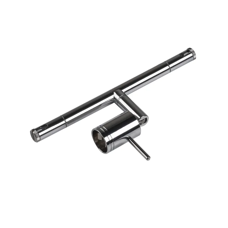 SYROS, spot pour câble tendu T.B.T. TENSEO intérieur, chrome, GX5.3/QR-C51, 50W max