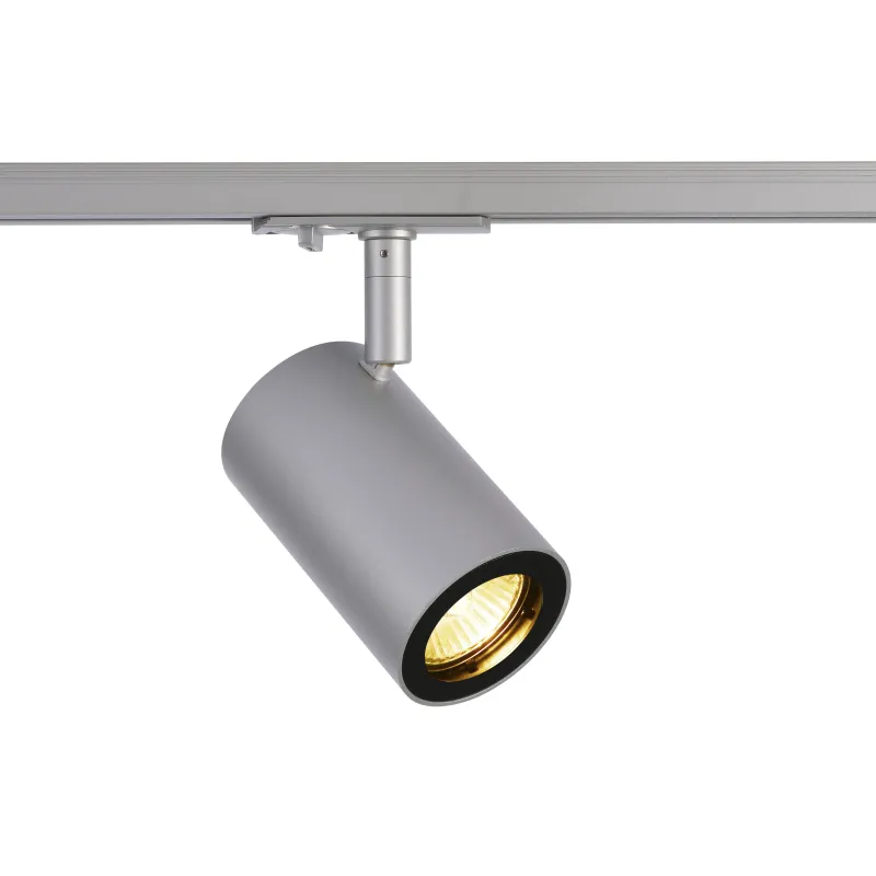 ENOLA B TRACK, spot pour rail 1 allumage intérieur, gris/noir, GU10/QPAR51, 50W max