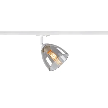 PARA CONE GL, spot pour rail 1 allumage intérieur, blanc/transparent, GU10, 25W max