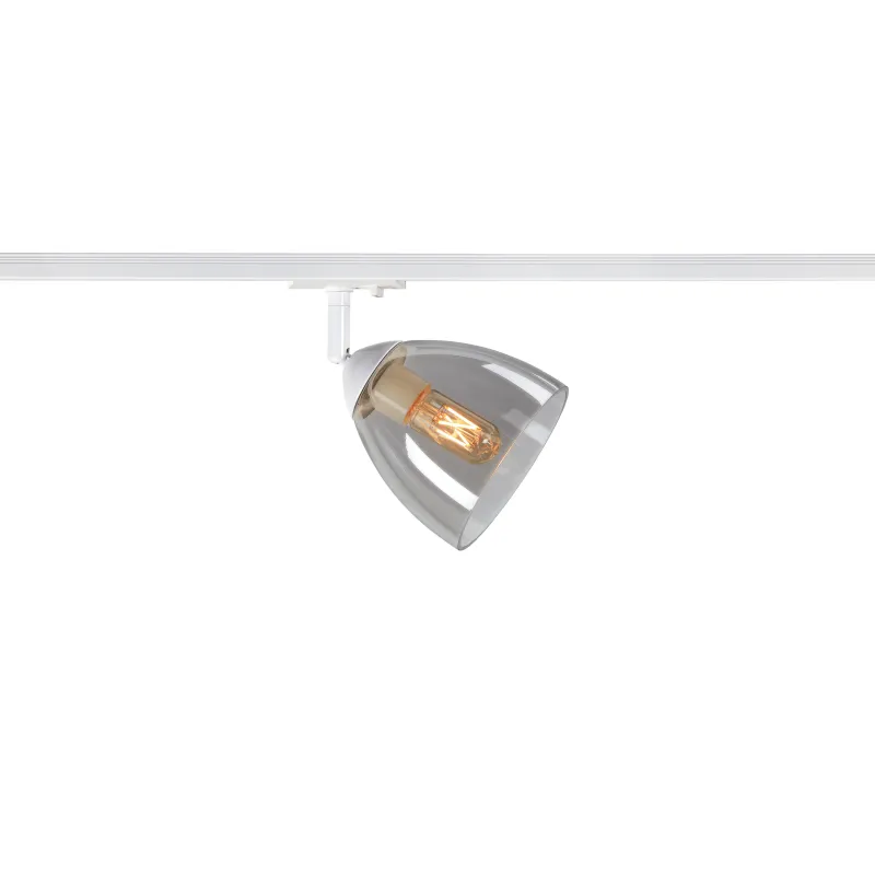 PARA CONE GL, spot pour rail 1 allumage intérieur, blanc/transparent, GU10, 25W max